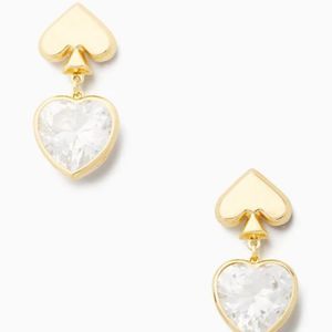 new kate spade everyday spade drop studs